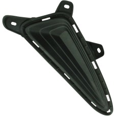 FRONT BUMPER GRILLE SIDE/MOULDING (BLACK) (LH)