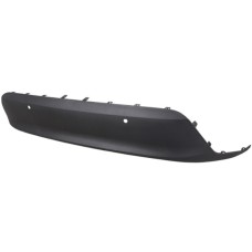 REAR BUMPER SPOILER - NOT GR SPORT - W/PARK SENSOR HOLES (MATT BLACK)