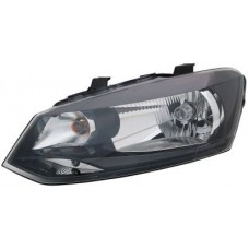 HEADLAMP - SINGLE REFLECTOR - W/BLACK STRIP (VALEO TYPE) (LH)