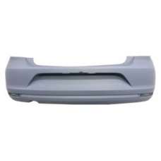 REAR BUMPER - ALSO BLUEMOTION/NOT GTI - W/EXHAUST CUT-OUT (PRIMED)