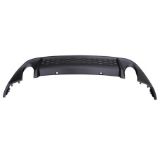 REAR BUMPER SPOILER - HB GTI - TWIN EXHAUST (BLACK)