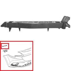 FRONT BRACKET - BUMPER TO WING - UPPER PART - PLASTIC (RH)