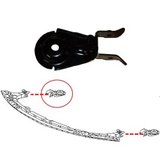 FRONT BRACKET - FOR SPOILER - METAL (LH)