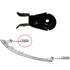 FRONT BRACKET - FOR SPOILER - METAL (RH)